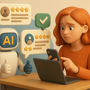 Read more about the article Vertical AI Agents vs Manual Review Management: What’s Right for Your Small Business?