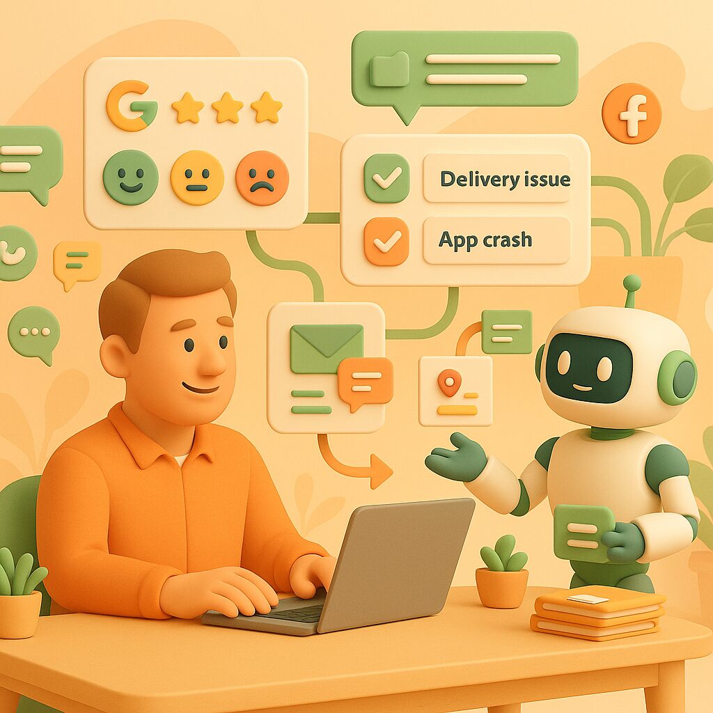 You are currently viewing Customer Feedback Systems with AI: How Vertical AI Agents Turn Reviews into Action